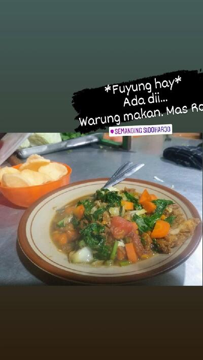 Nasi Goreng Mas Roni Barat Klinik Semanding