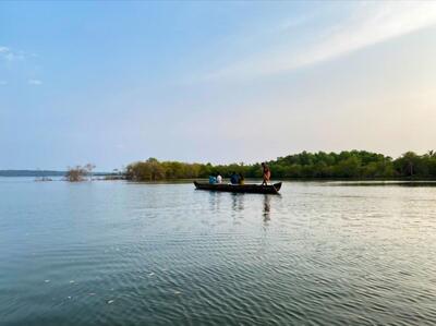 Ambulal Boating , Munroe Island