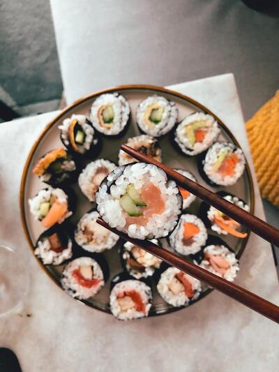 Sushi van Kai - Japans en vega(n). Workshops, catering en take away.