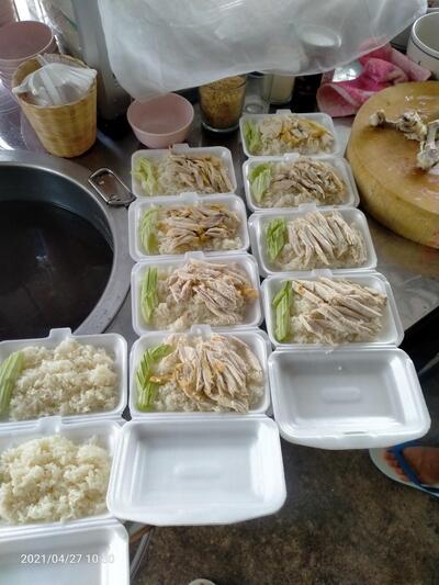 ร้าน ก๋วยเตี๋ยวนำชัย &ข้าวมันไก่ @ตลาดหนองคอก