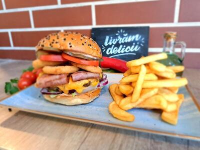 Hey Food - Corbeanca Comanda mancare online la domiciliu tau Pizza Burger Livrare otopeni tunari tamasi balotesti mancare