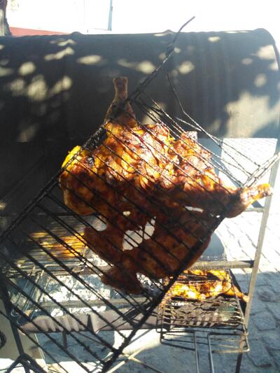 Frango Assado Na Brasa