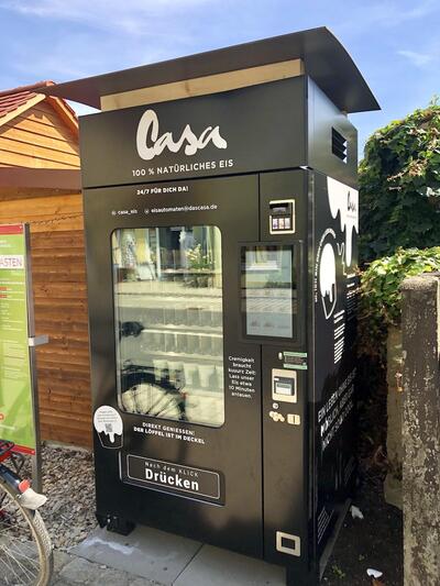 Das Casa Eisautomat Buttenheim