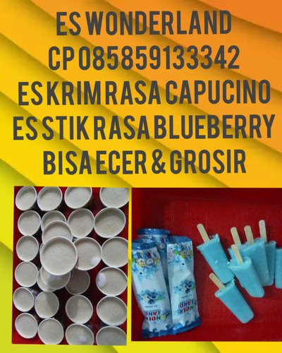 Toko eskrim dan es stik andini