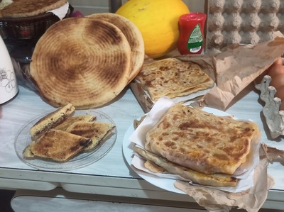 خبز تقليدي الخيمة