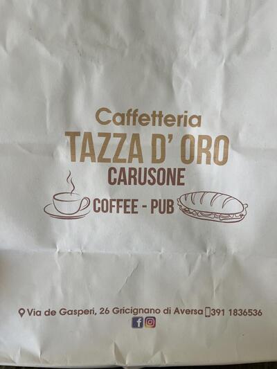 Caffetteria Carusone - La tazza d’oro