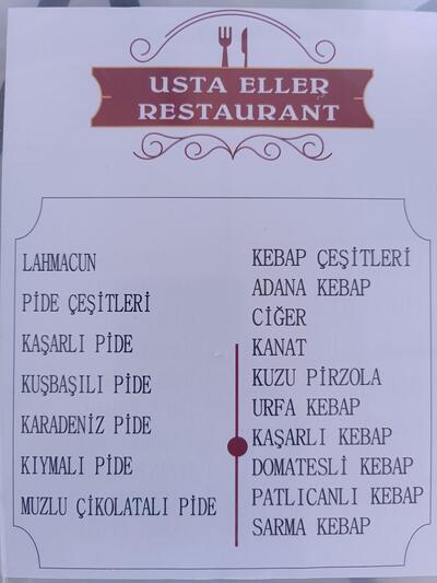 Usta Eller Restaurant