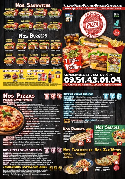 Andiamo Pizza Patin