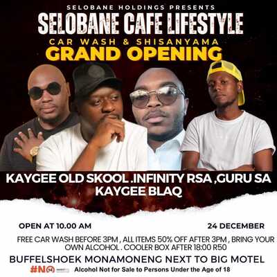 Selobane Café Lifestyle Car Wash & Shisanyama