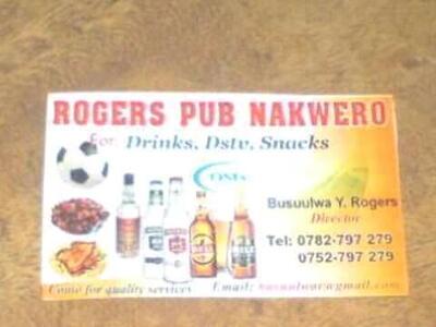 Roger's Pub Nakwero