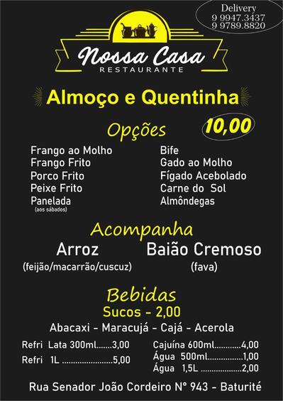 Nossa Casa Restaurante