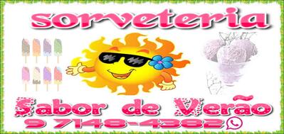 Sorveteria sabor de Verão