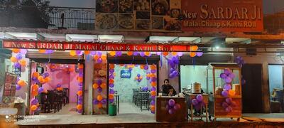 NEW SARDAR JI MALAI CHAAP & KATHI ROLL REWARI WALE