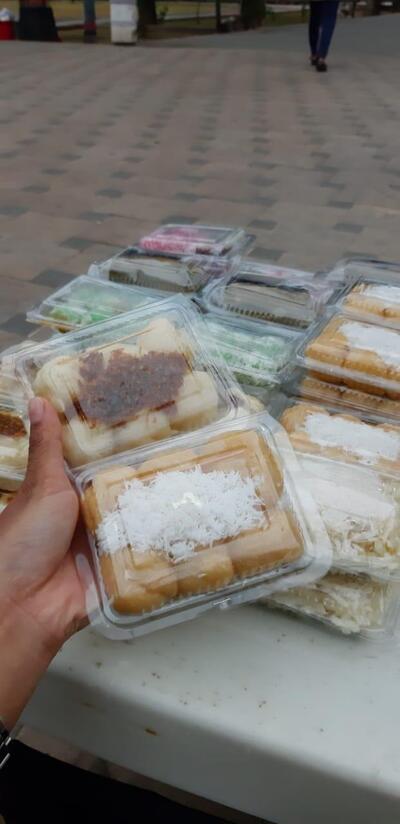 Kuliner Getuk menyud pak kaswadi kebumen