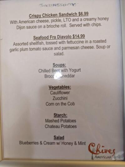 Chives American Grill