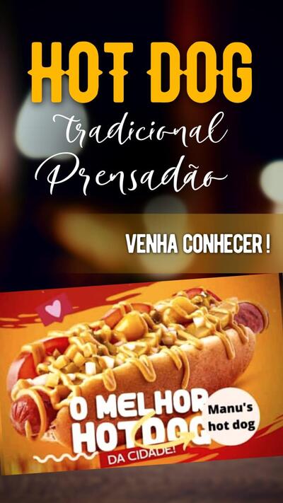 Manu's hot dog