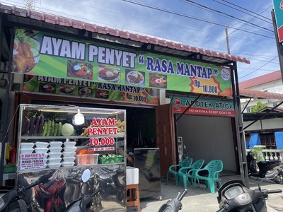 Ayam penyet rasa mantap