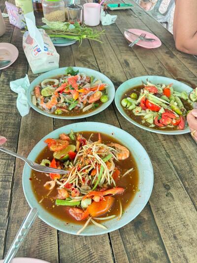 ส้มตำน้ำก้อ เบรกแตก