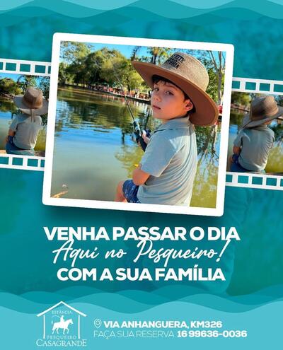 Estância Pesqueiro Casagrande -Pesca Esportiva - Pesque Pague