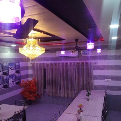 Family mart and restaurants