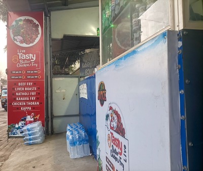 Butter chicken fry stall