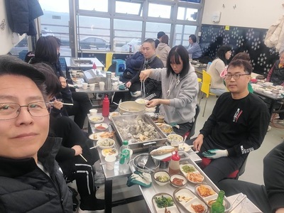 바다굴구이