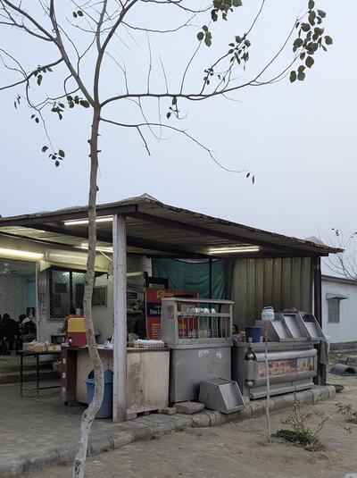 Porta cabin food corner