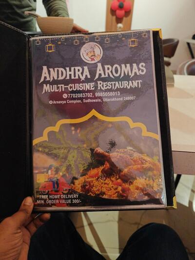 ANDHRA AROMAS MULTI-CUISINE RESTAURANT