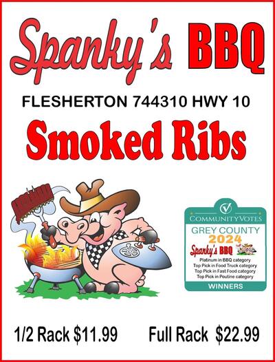 Spanky’s BBQ Food Truck Dundalk ON