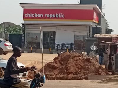 Chicken Republic - bells bus stop
