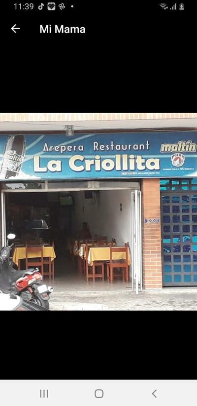 Arepera y restaurant la criollita