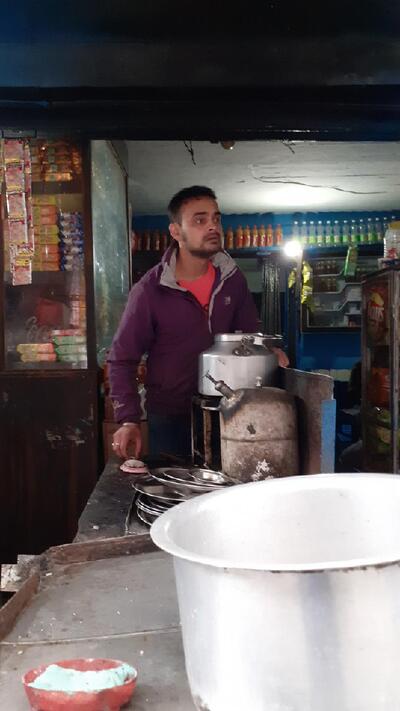 Chauhan tea stall