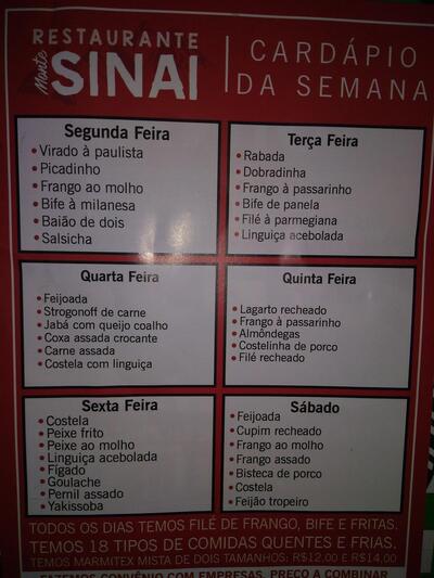 Restaurante Monte Sinai