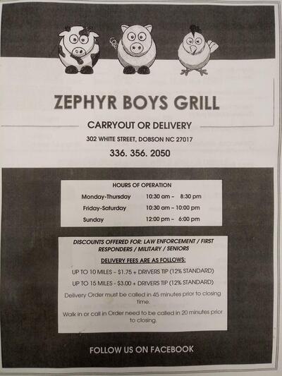 Zephyr Boys Grill & Catering