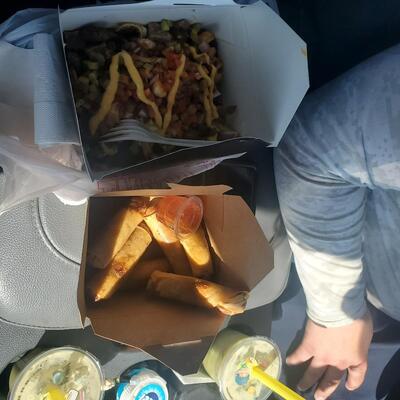 Highway Seven Ten Fries and Milk tea