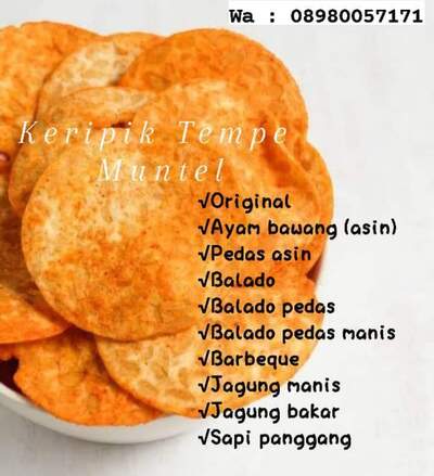 Keripik Tempe Muntel