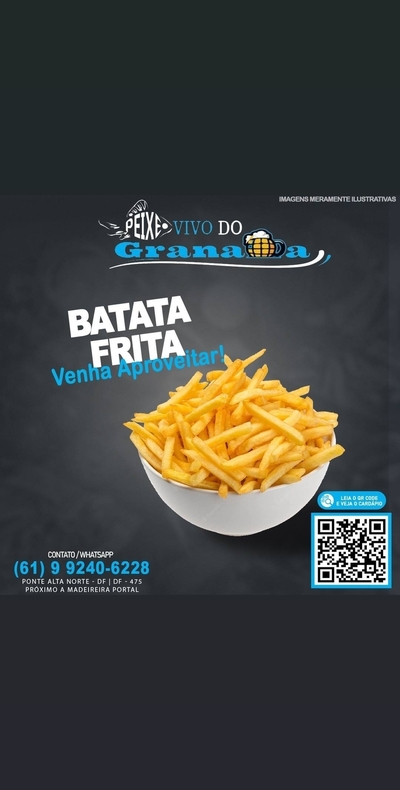 Peixe vivo do granada