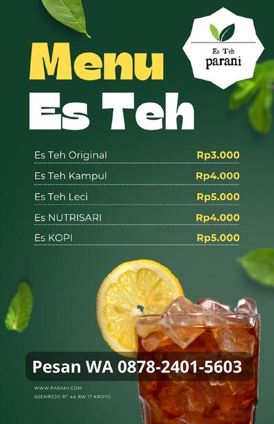 Parani Es Teh Jumbo
