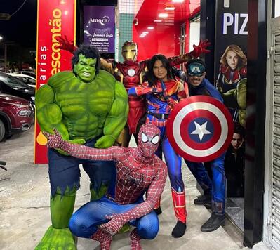 Vingadores da Pizza/ Pizzaria Santo Antônio de Jesus - BA