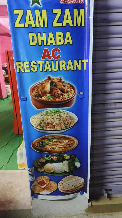 Zam zam Biryani AC restaurant