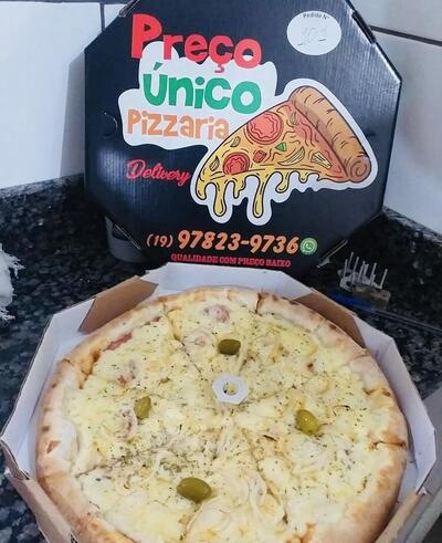 Preço único pizzaria