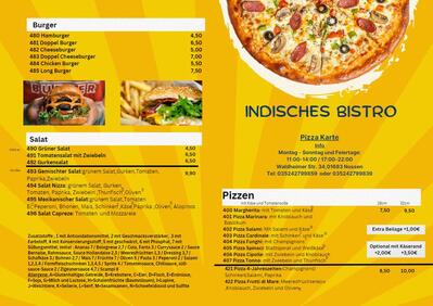 Pizzeria und Indisches Bistro Maharaja