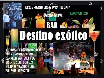 Destino Exótico - Barra móvil