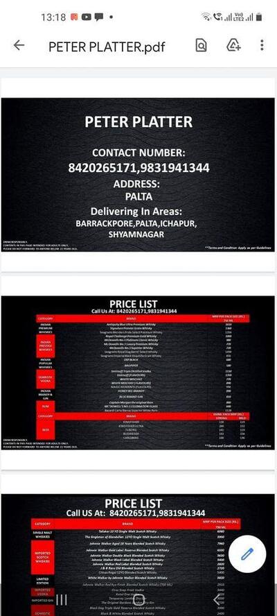 Peter Platter Restaurant cum Bar