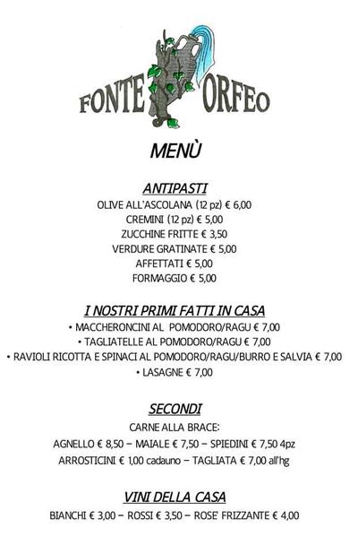 Fonte Orfeo Cossignano