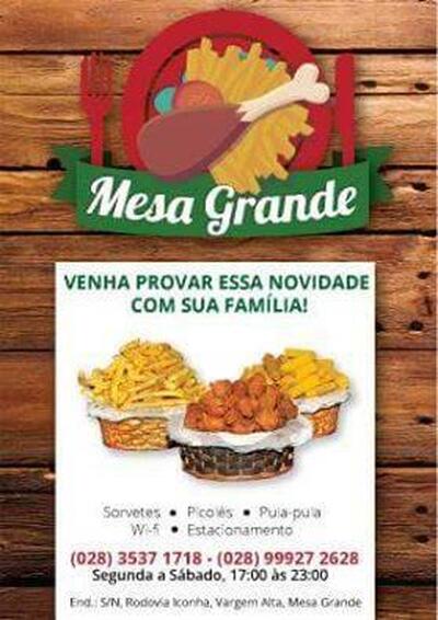 Franguinho mesa Grande Iconha ES foto