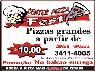 Center Pizza Iturama MG