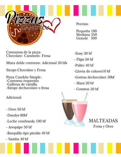 Pizzas CandyLu