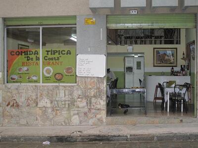 Comida típica de la costa""