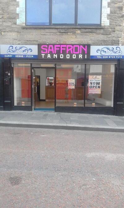 Saffron Doner Kebab Pizza House Including Indian Curry&biriyani Special Dungannon